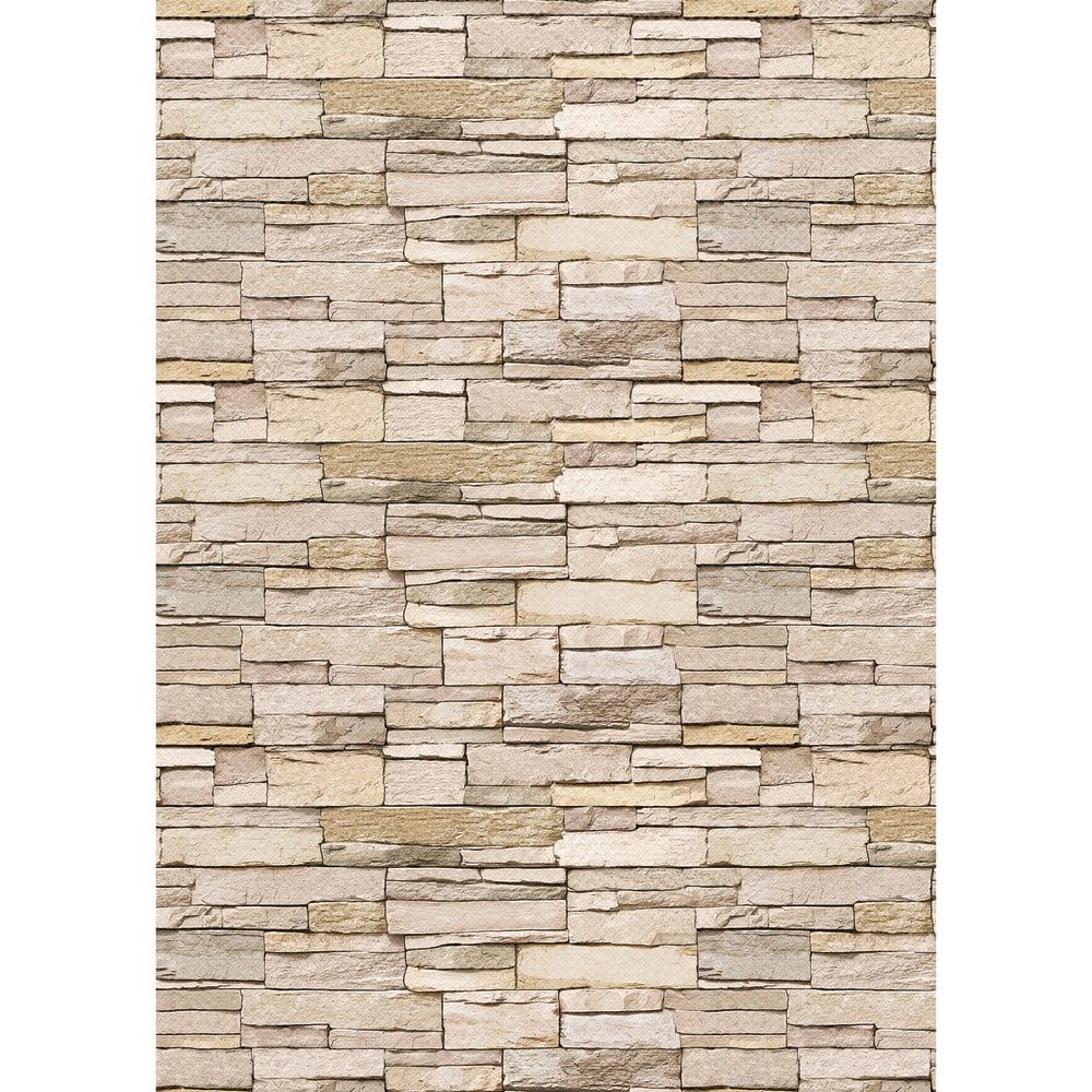 Teacher Created Resources Better Than Paper Bulletin Board Paper, 4ft x 12ft, Stacked Stone, Pack Of 4 Rolls