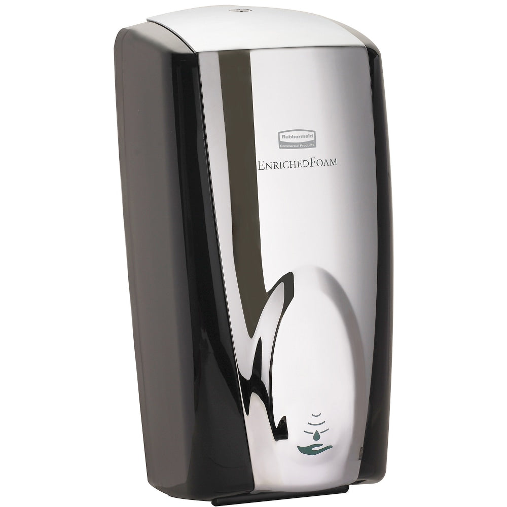 Rubbermaid Auto Foam Soap Dispenser, Black/Silver