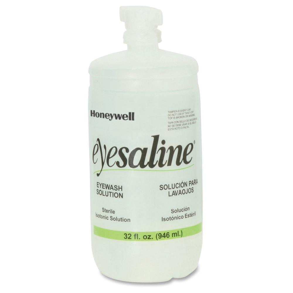 Honeywell Fendall Eyesaline Eyewash Solution - 1 quart - Tamper Resistant, Blow-fill-seal - 1 Each