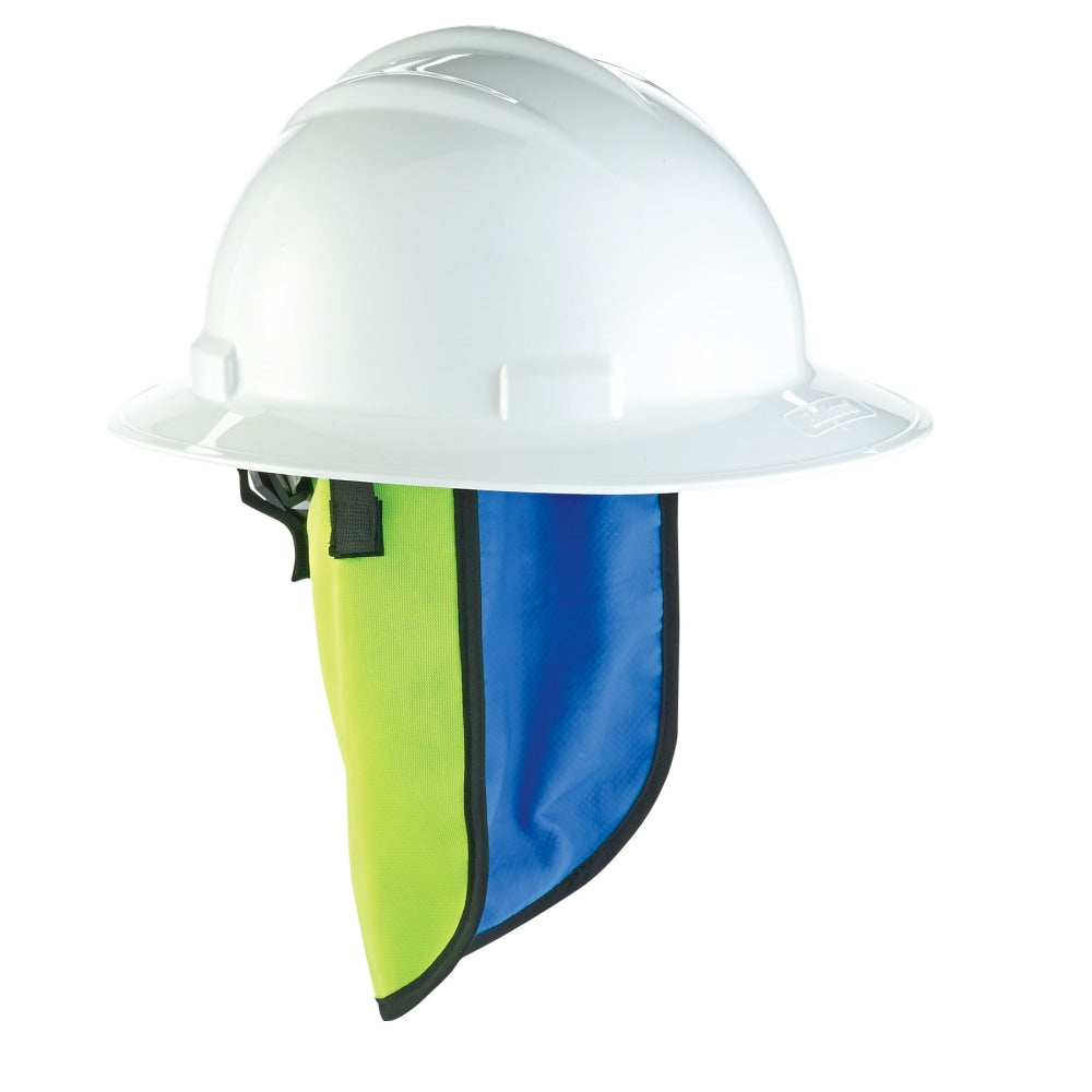 Ergodyne Chill-Its 6670CT Hard Hat Neck Shade, Lime