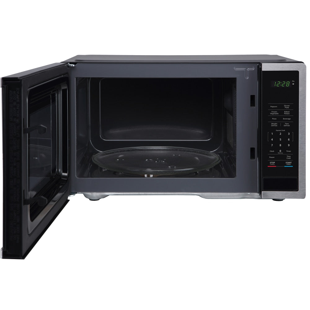 Magic Chef 1,000W Digital Touch Countertop Microwave, 1.1 Cu. Ft., Silver