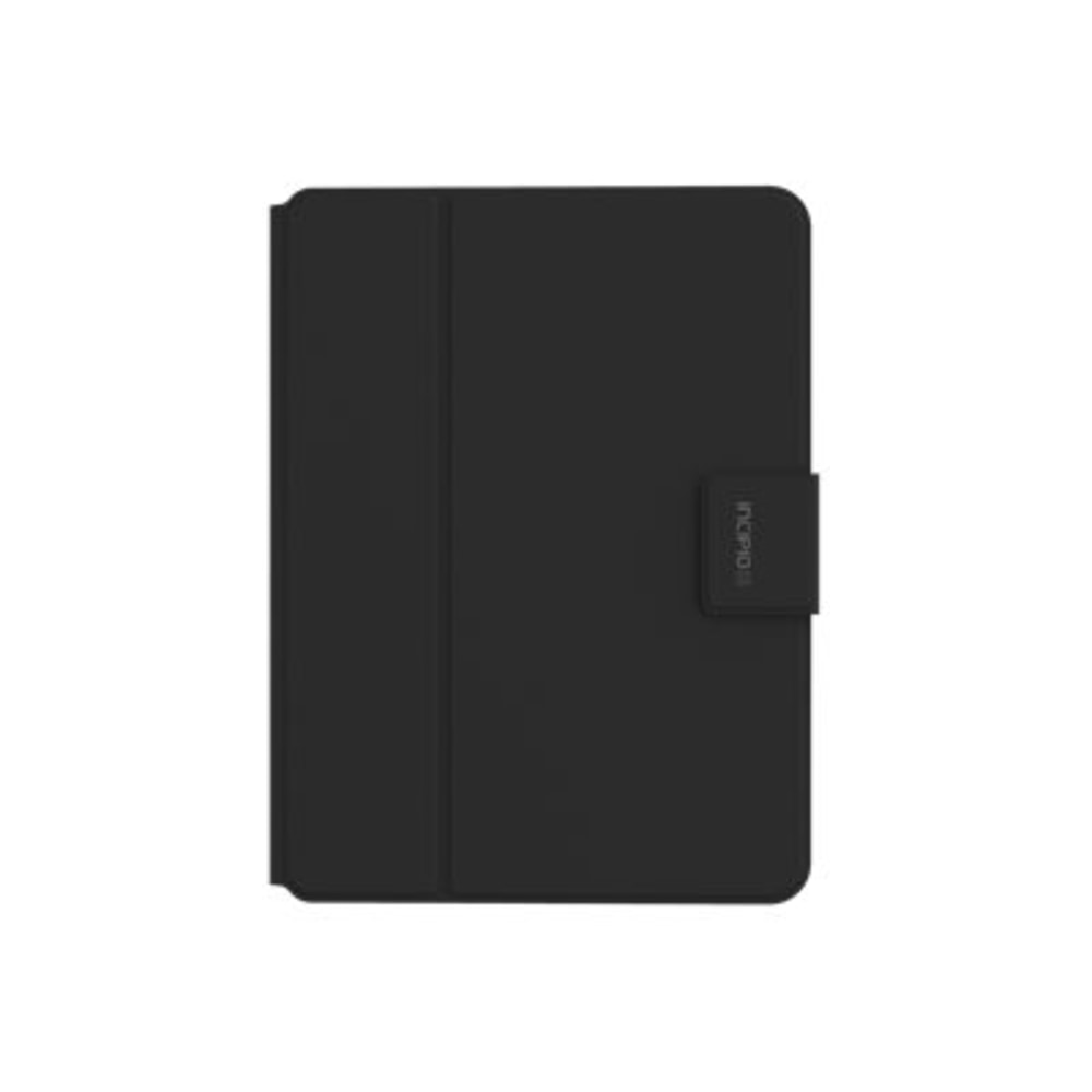 Incipio Sureview - Flip cover for tablet - polyurethane, polycarbonate - jet black - 10.2in - for Apple 10.2-inch iPad (7th generation, 8th generation)