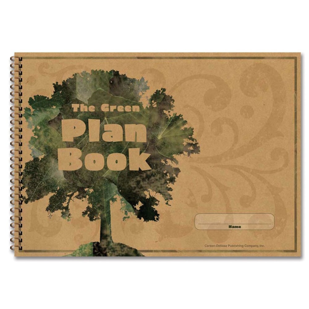 Carson-Dellosa Green 100% Recycled Plan Book