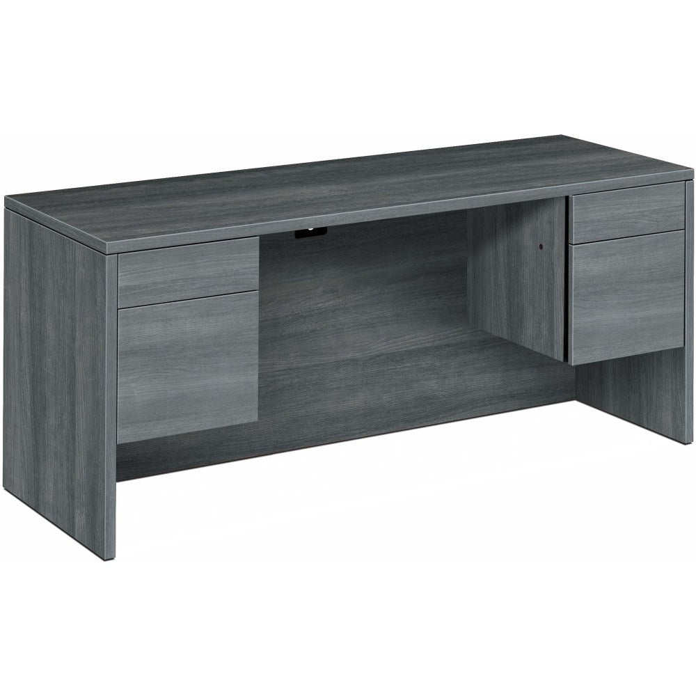 HON 10500 H10565 Credenza - 60in x 24in29.5in - 4 x Box, File Drawer(s) - Finish: Sterling Ash