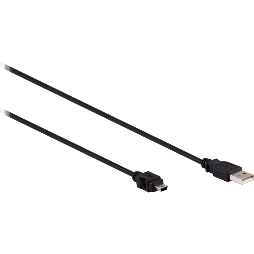 Ativa Mini USB 2.0 Device Cable, 6ft, Black, 26861