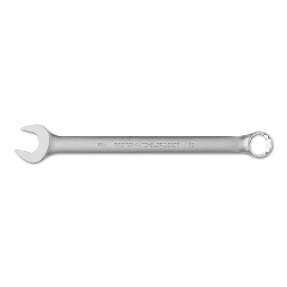 Proto Torqueplus 12-Point Metric Combination Wrenches - Satin, 32 mm Opening, 425.5 mm