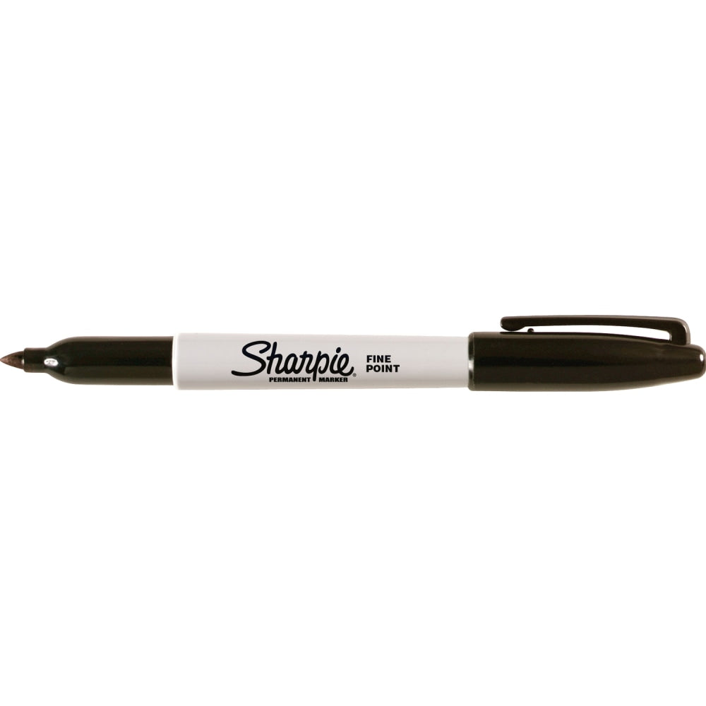 Sharpie Permanent Fine-Point Marker, Black