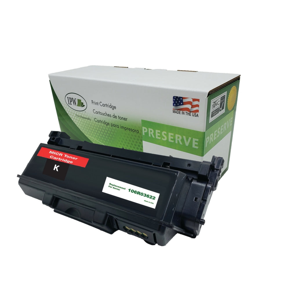 IPW Preserve Remanufactured Black High Yield Toner Cartridge Replacement For Xerox 106R03622, 106R03622-R-M-O