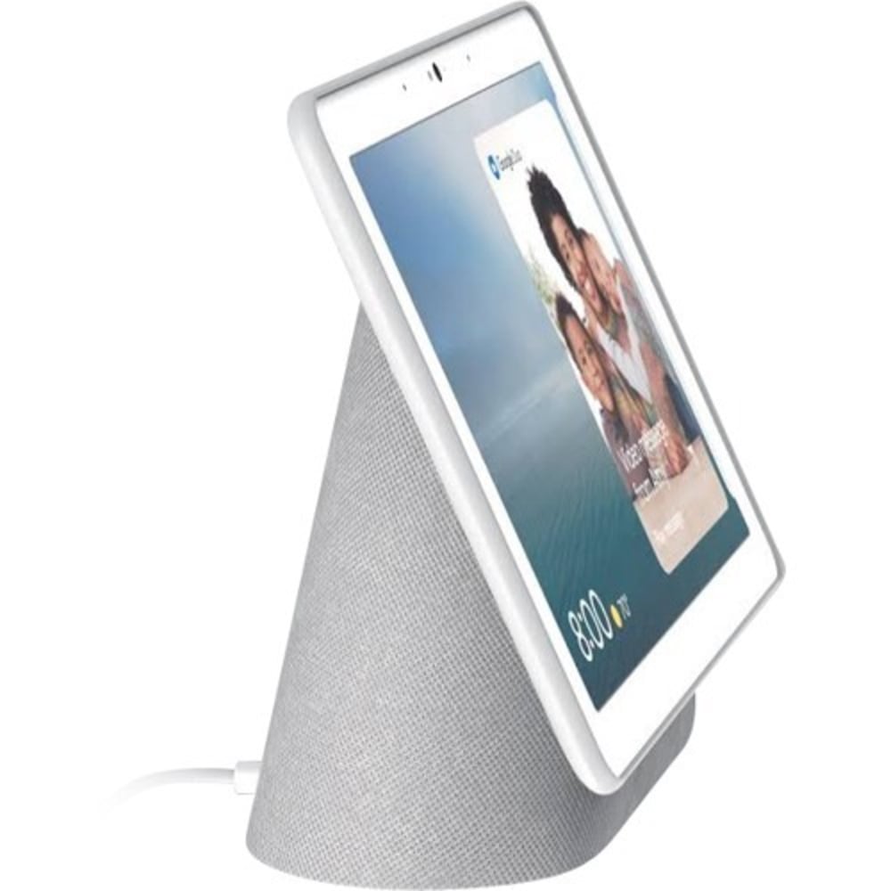 Google Nest Hub Max Smart Home Assistant With Voice Search and Voice Command, White