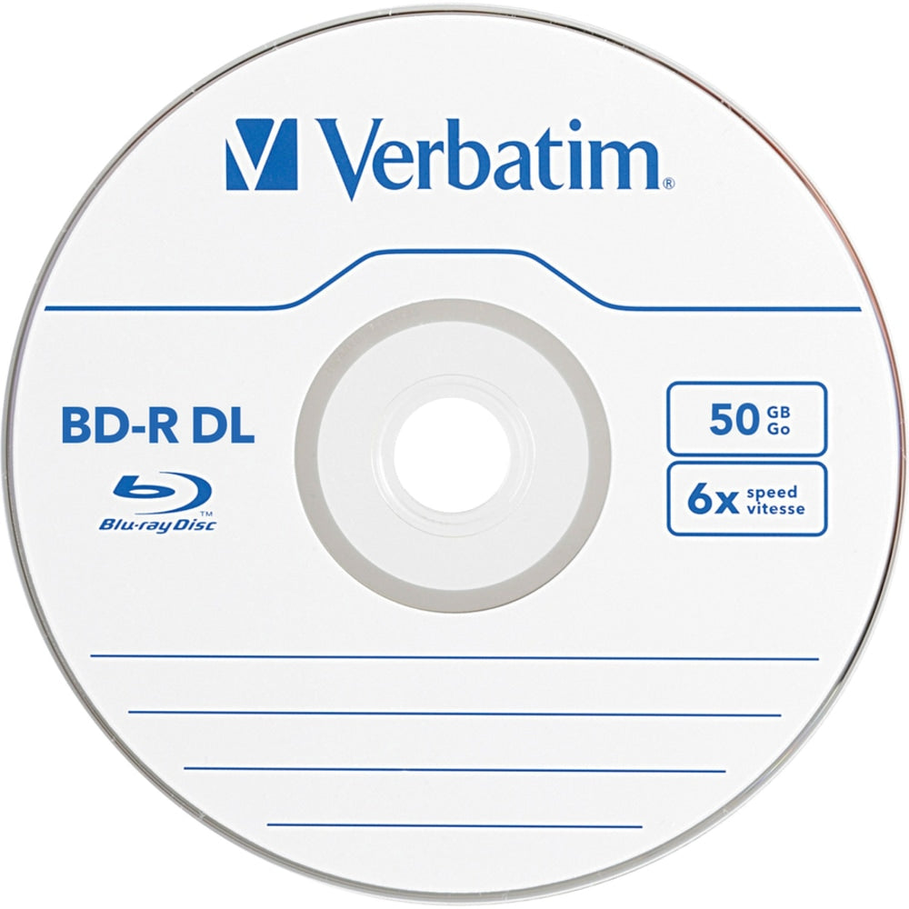 Verbatim - 3-Pack 6x BR-R DL Disc Spindle