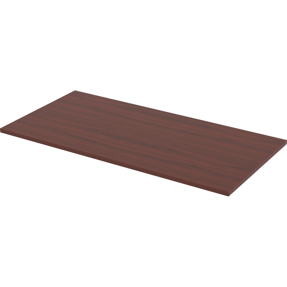 Lorell Relevance Series Desk Top, 60inW x 29 1/2inD, Mahogany