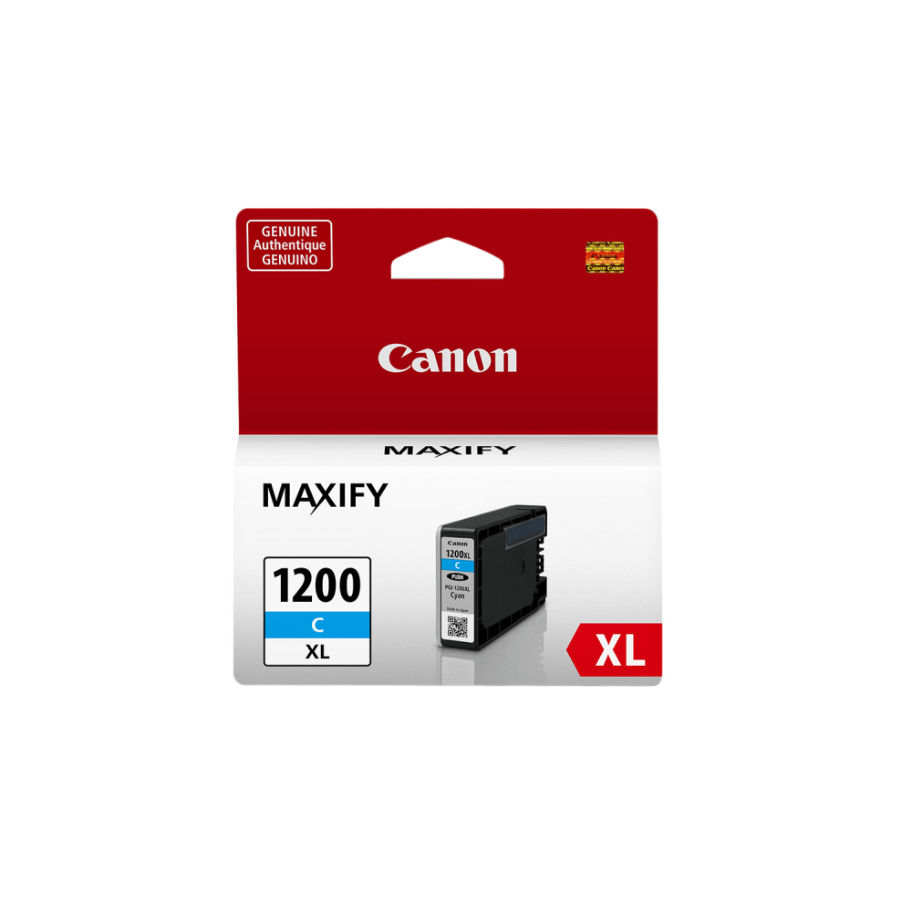 Canon PGI-1200XL Cyan High-Yield Ink Tank, 9196B001