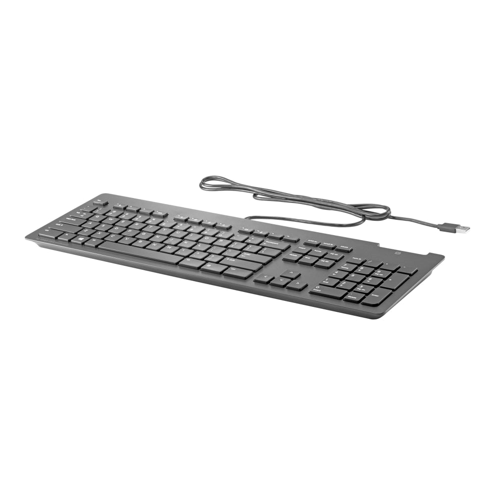 HP Business Slim - Keyboard - USB - US - black - for HP 34, Z1 G9; Elite 800 G9; Pro 260 G9, 400 G9; ProOne 440 G9; ZBook Fury 15 G8, 17 G8