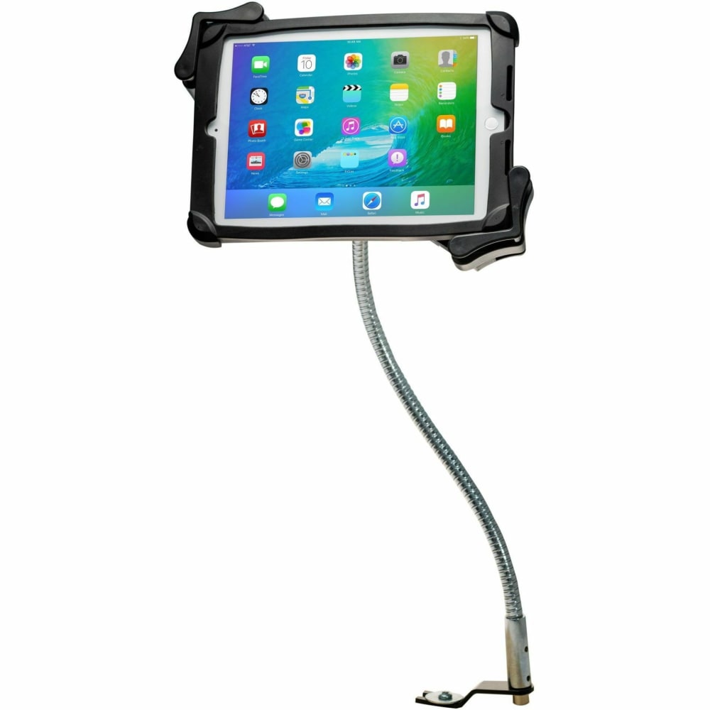 CTA Digital Gooseneck Car Mount for 7-14 Inch Tablets, including iPad 10.2-inch (7th/ 8th/ 9th Generation) - 14in Screen Support - 1