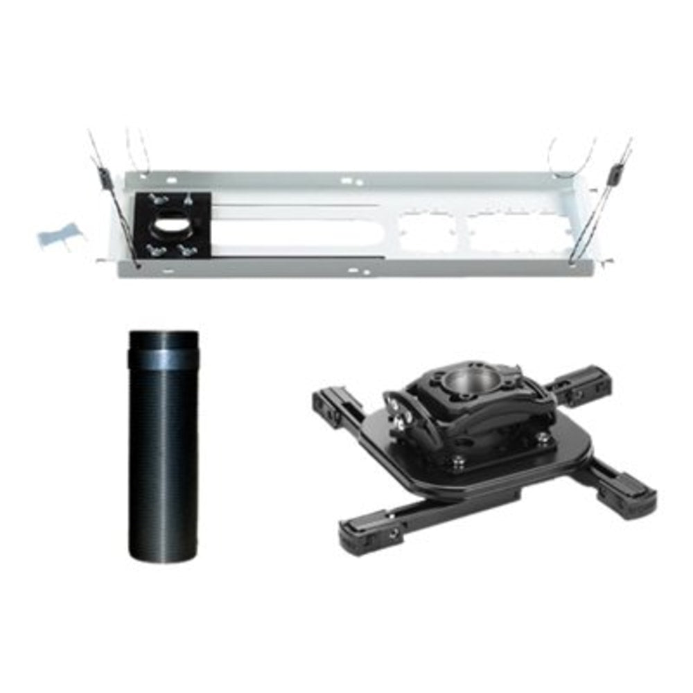 Chief KITMZ006 - Mounting kit (mount, ceiling mount panel, column) - for projector - black - ceiling mountable, suspended ceiling