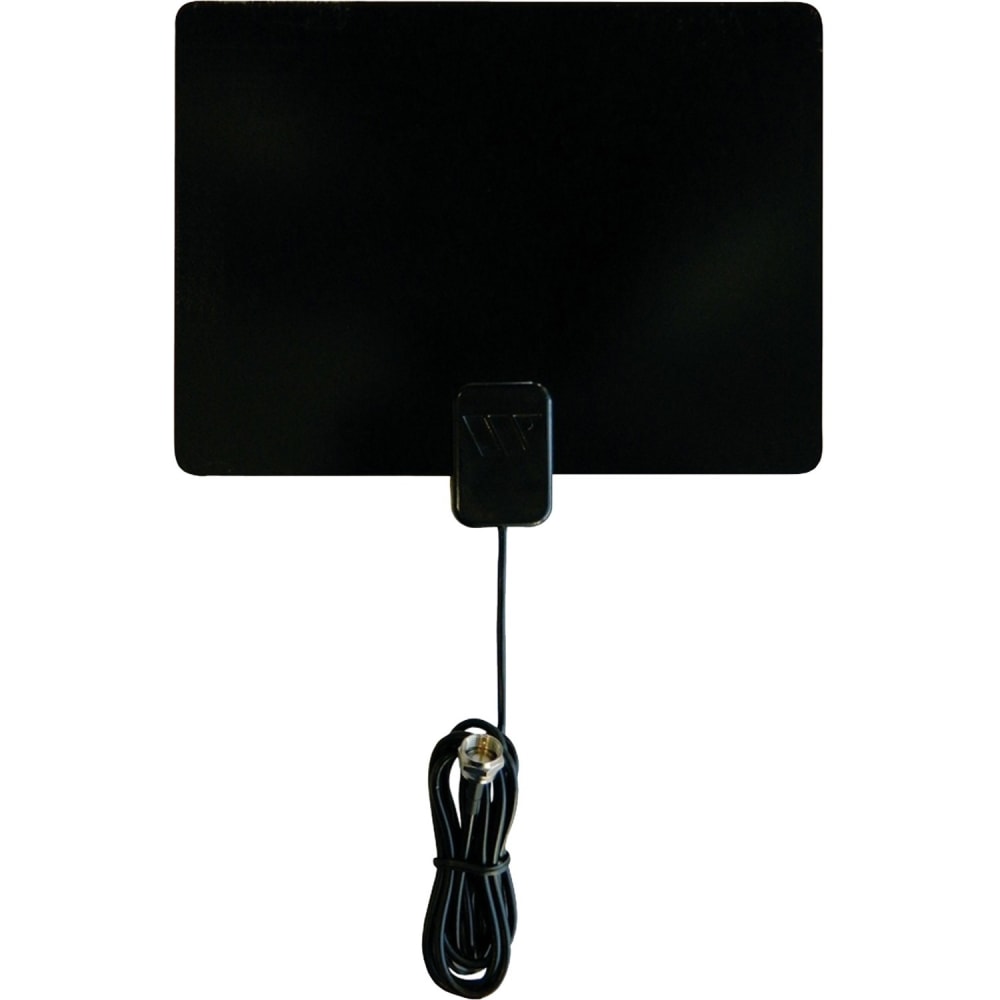 Winegard Ultra Thin HD Antenna - Upto 30 Mile Range - VHF, UHF - 174 MHz to 216MHz, 470 MHz to 608 MHz - Indoor, HDTV Antenna, TV Tuner, Digital Video Recorder - Black - Multi-directional