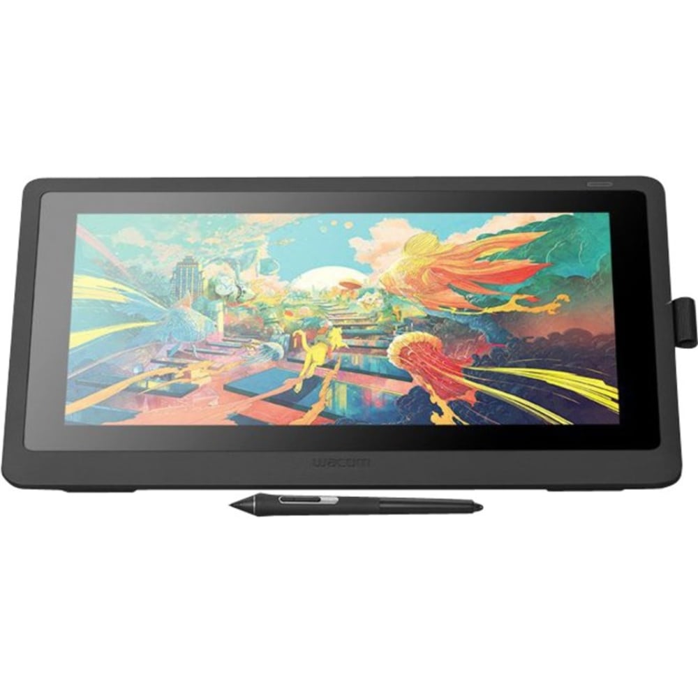 Wacom Cintiq 16 Pen Display - Graphics Tablet - 15.6in LCD - 13.60in x 7.60in - Full HD Cable - 16.7 Million Colors - 8192 Pressure Level - Pen - HDMI - PC, Mac - Black