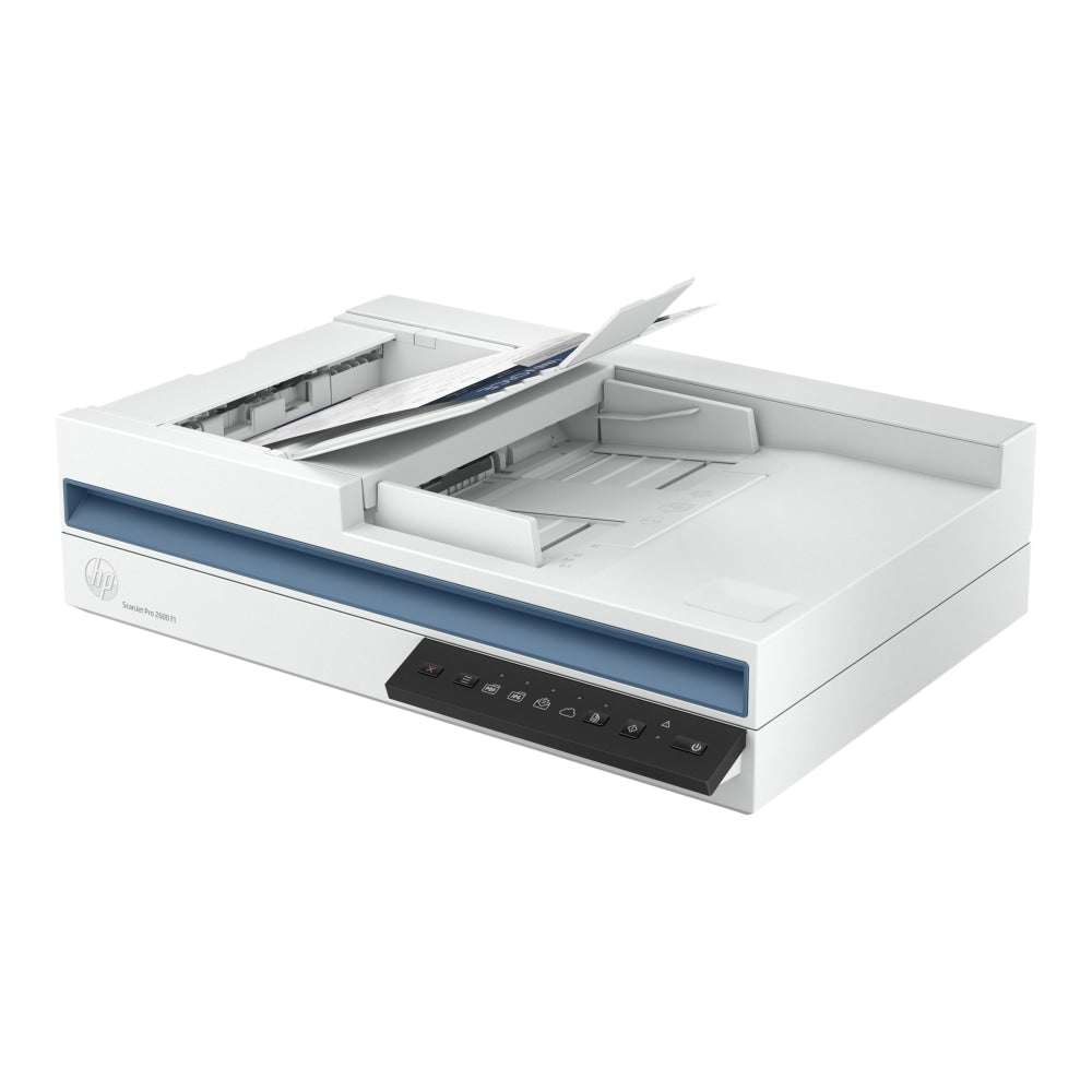 HP Scanjet Pro 2600 f1 - Document scanner - CMOS / CIS - Duplex - A4/Legal - 1200 dpi x 1200 dpi - up to 25 ppm (mono) / up to 25 ppm (color) - ADF (60 sheets) - up to 1500 scans per day - USB 2.0