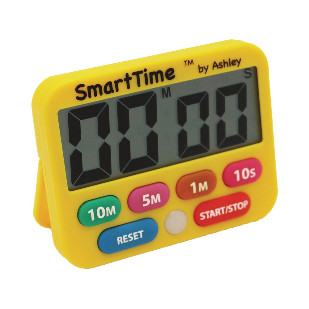 Ashley Productions SmartTime Digital Timer, 4in x 3in, Multicolor