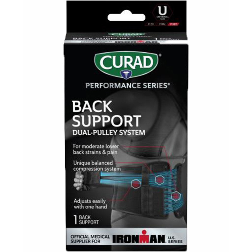 CURAD Universal Stirrup Ankle Splints, Air, White, Pack Of 4