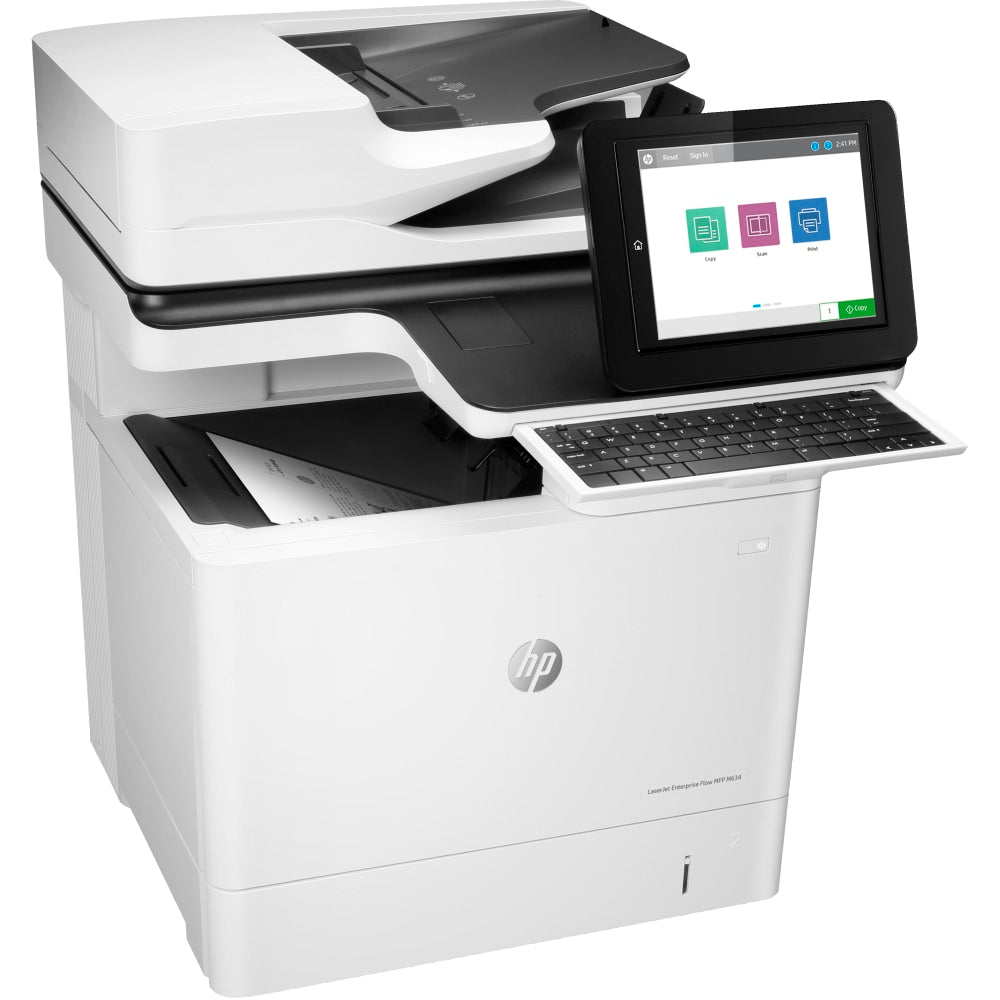 HP LaserJet Enterprise Flow MFP M634h Laser All-In-One Monochrome Printer