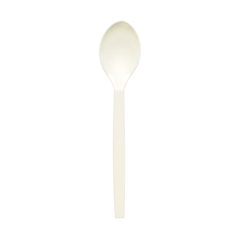 Eco-Products Plant Starch Teaspoons, Cream, Pack Of 1,000