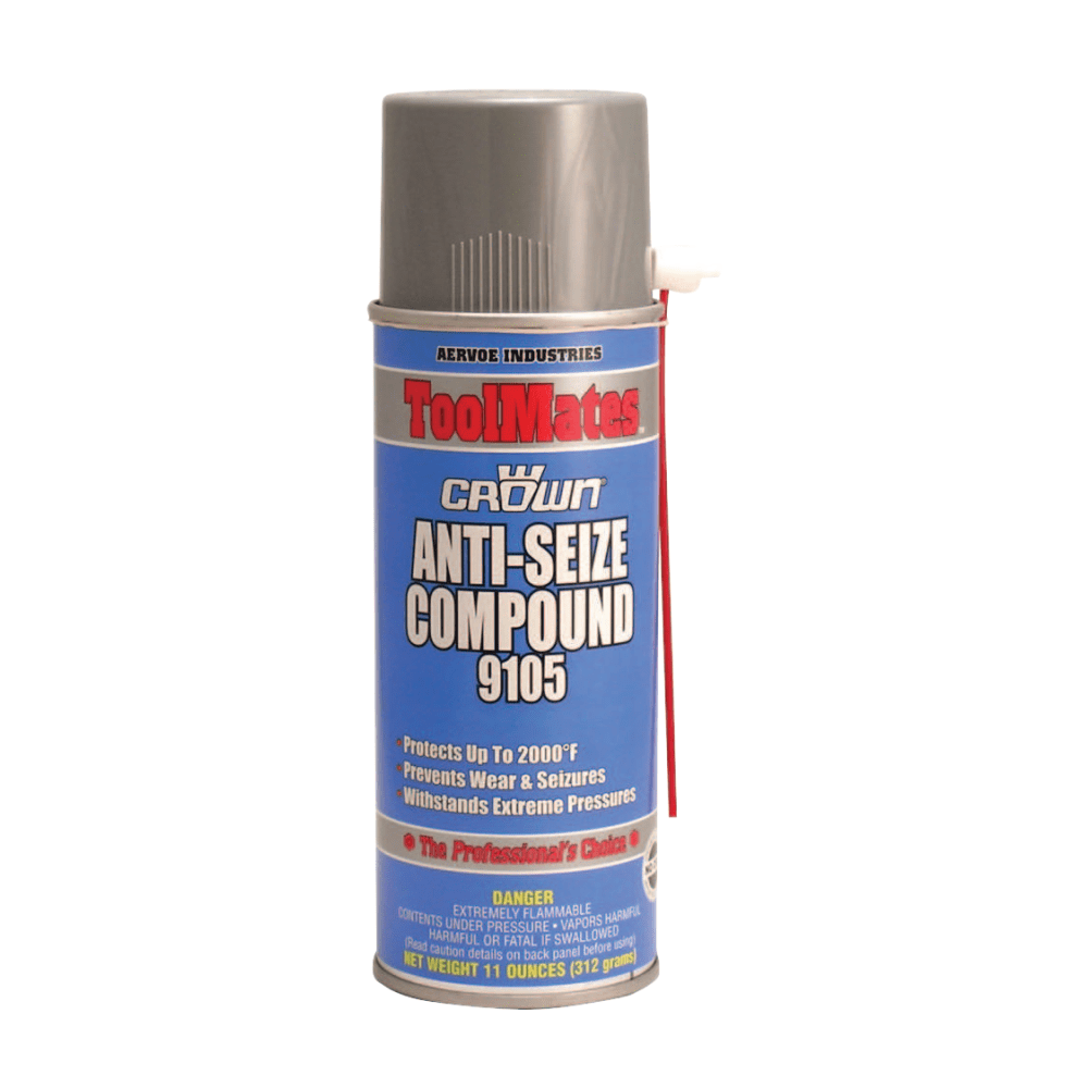 Anti-Seize Compounds, 16 oz Aerosol Can, Black