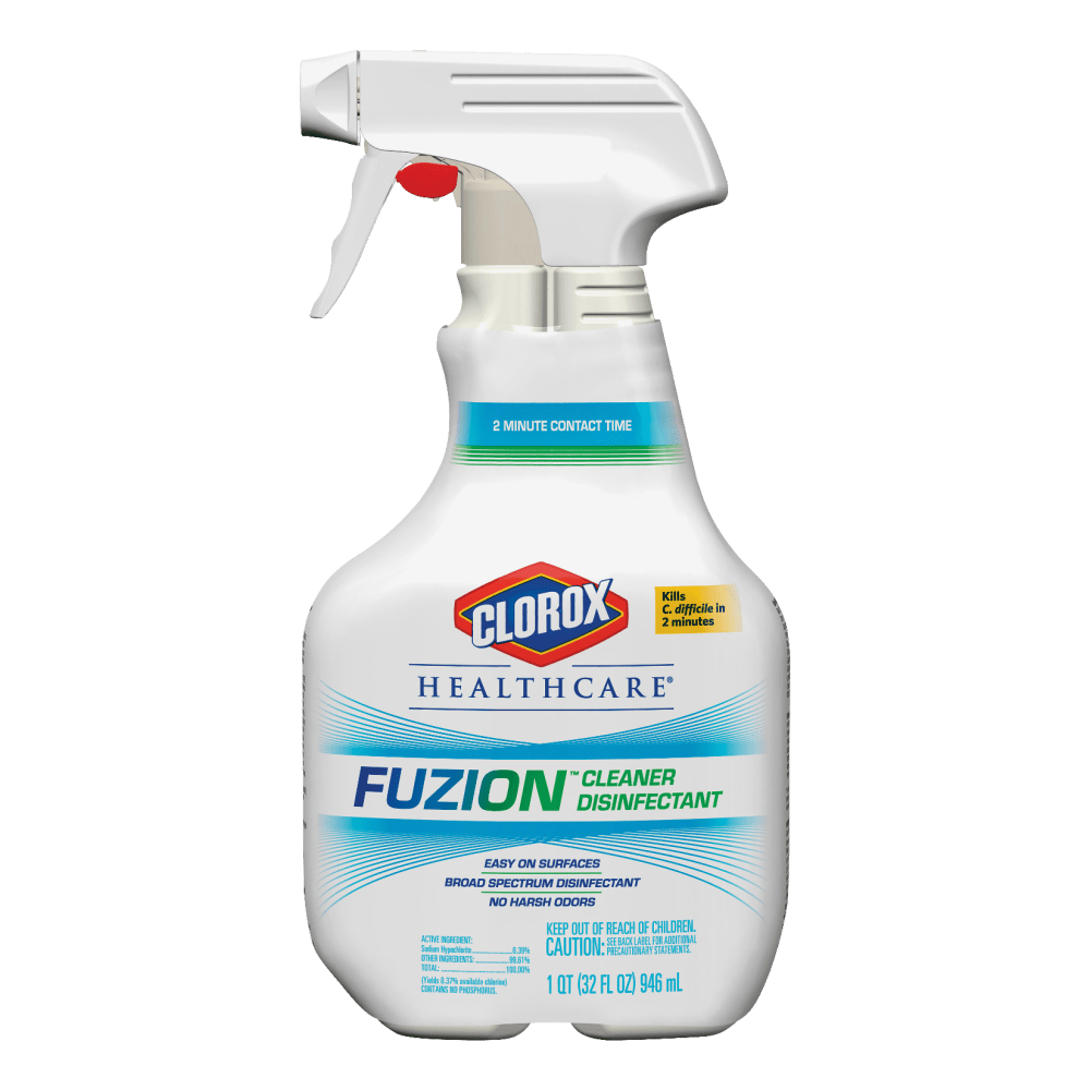 Clorox Healthcare Fuzion Cleaner Disinfectant Spray, 32 Oz Bottle