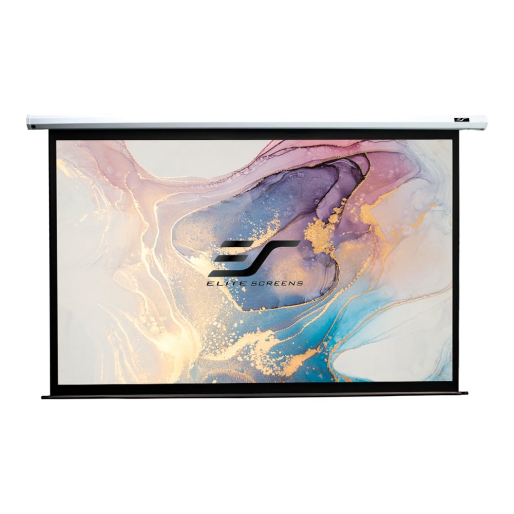 Elite Screens VMAX2 Series VMAX120XWH2 - Projection screen - ceiling mountable, wall mountable - motorized - 120in (120.1 in) - 16:9 - MaxWhite - white