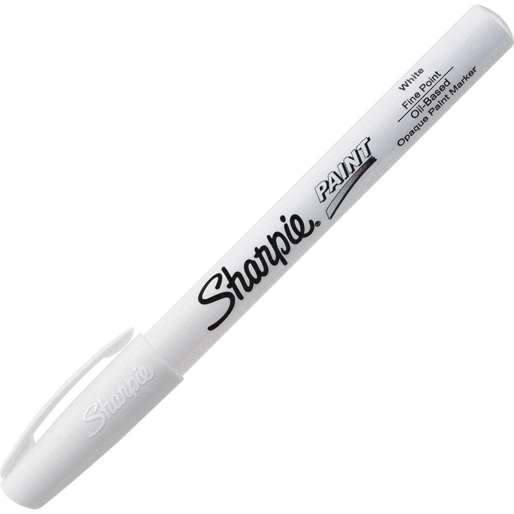 Sharpie Oil-Based Paint Marker, Fine Point, White