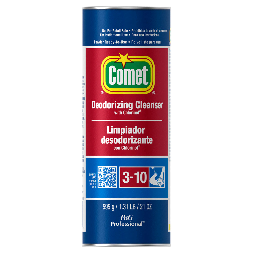 Comet Deodorizing Cleanser - For Multipurpose - 21 oz (1.31 lb) - 24 / Carton - Deodorize