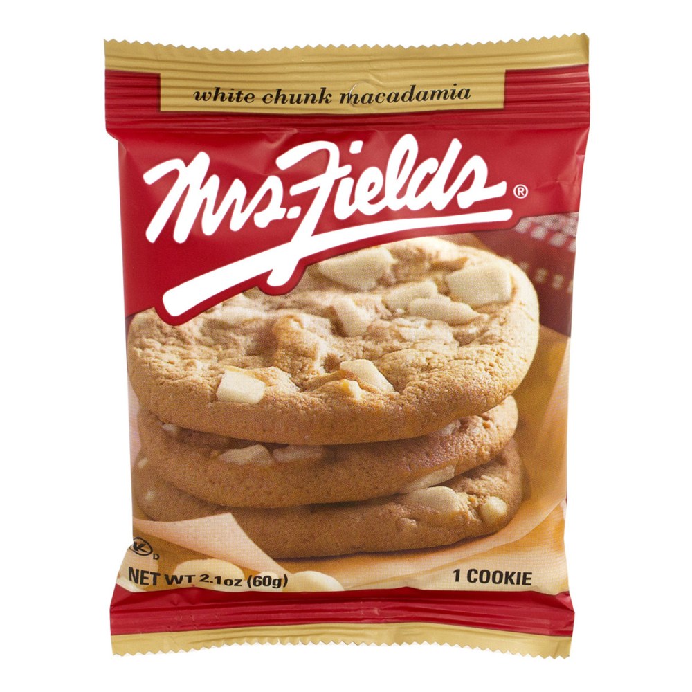 Mrs. Fields White Chunk Macadamia Cookies, Box Of 12