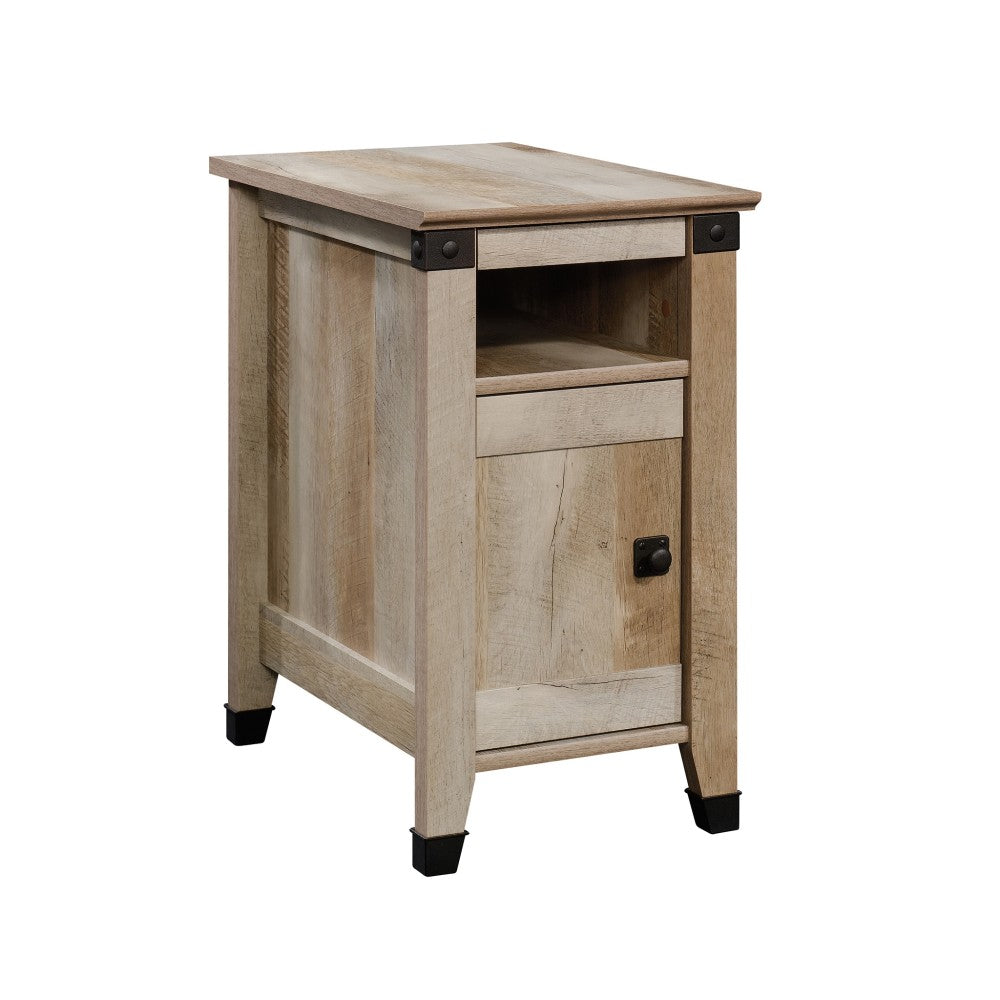 Sauder Carson Forge Side Table, Lintel Oak