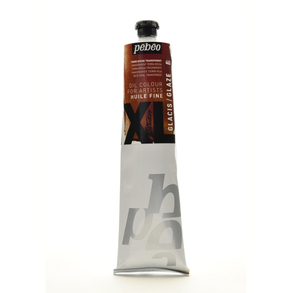 Pebeo Studio XL Oil Paint, 200 mL, Glaze Red Earth, Pack Of 2