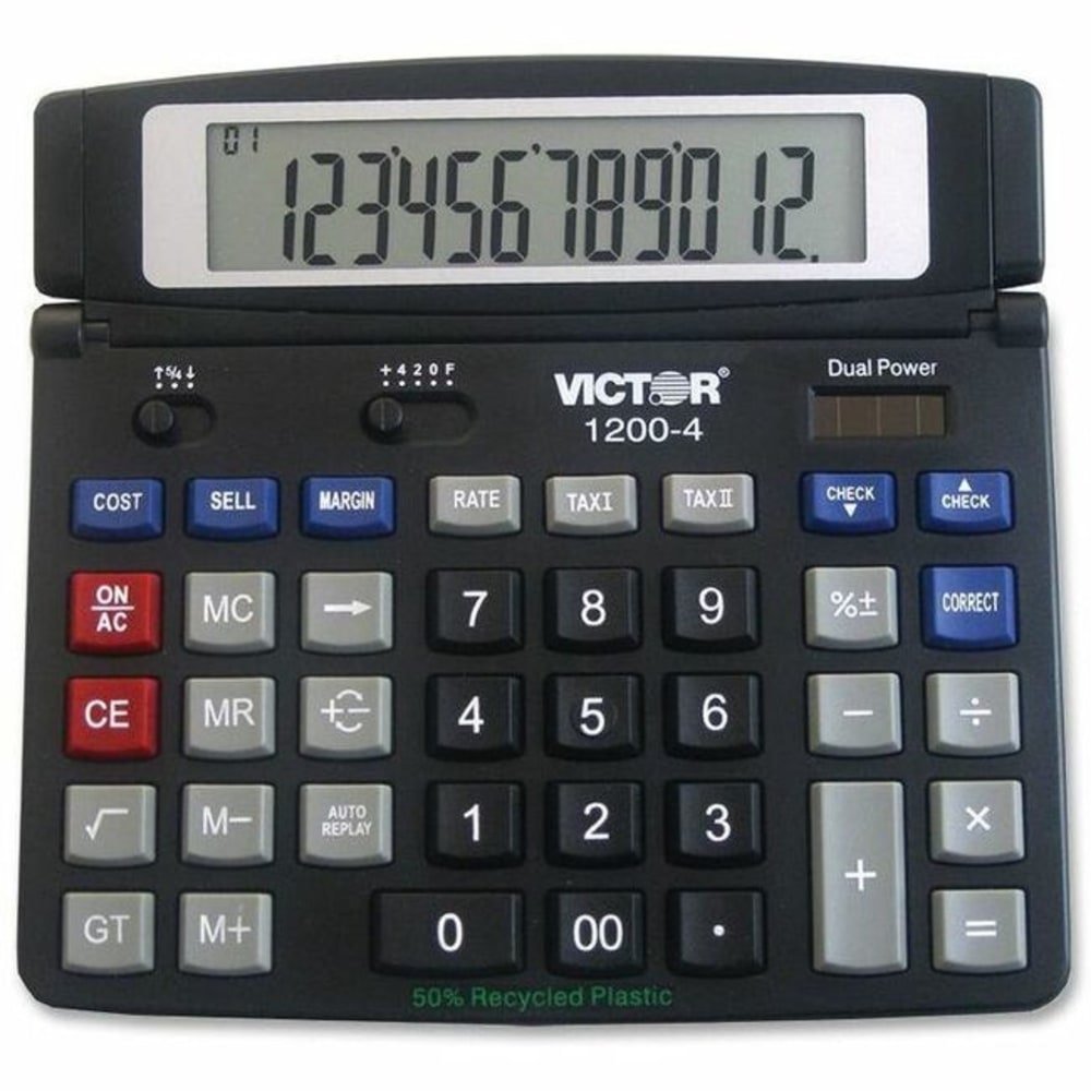 Victor 1200-4 Professional Desktop Calculator