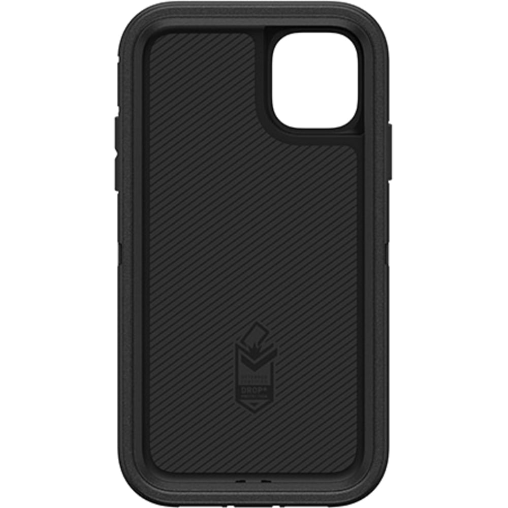 OtterBox Defender Carrying Case (Holster) Apple iPhone 11 Smartphone - Black - Dirt Resistant Port, Dust Resistant Port, Lint Resistant Port, Anti-slip, Drop Resistant - Polycarbonate Shell, Synthetic Rubber Cover, Polycarbonate Holster - Belt Clip