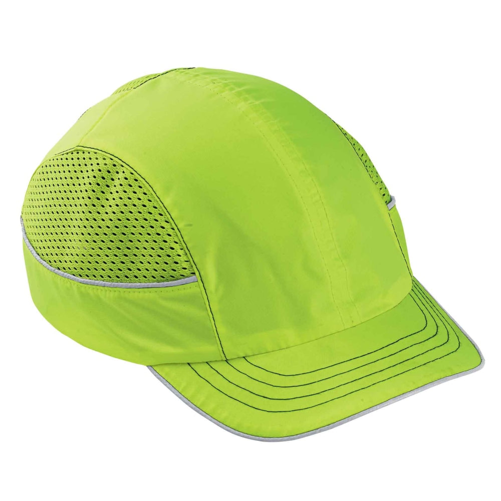 Ergodyne Skullerz 8950 Bump Cap, Short Brim, Lime