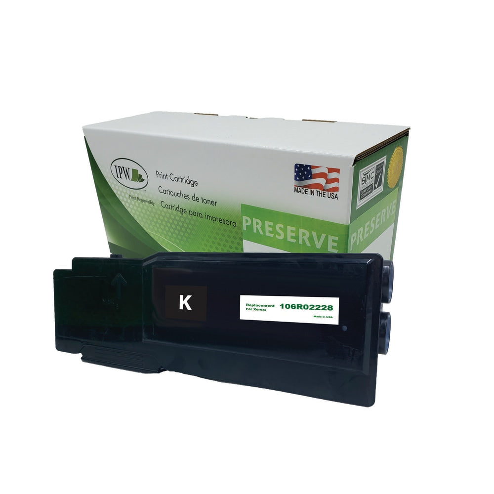 IPW Preserve Remanufactured Black High Yield Toner Cartridge Replacement For Xerox 106R02228, 106R02228-R-O