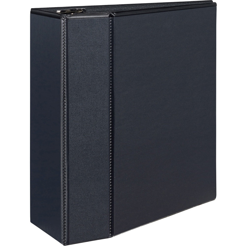 Avery Durable View 3-Ring Binder, 5in Slant Rings, Black