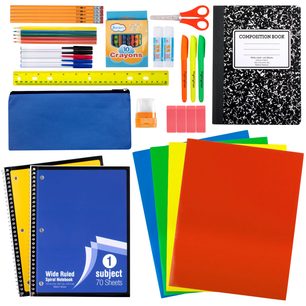 Trailmaker 45-Piece School Supply Kit