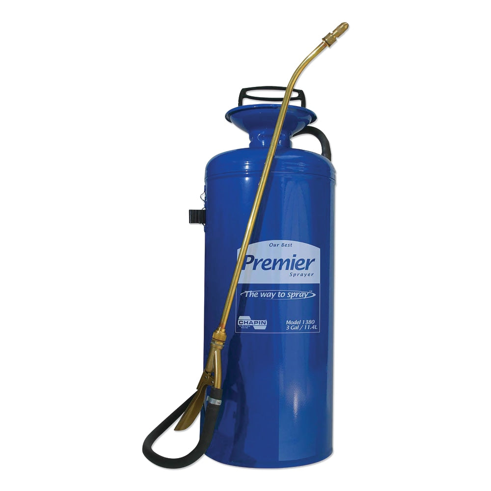 Premier Pro Tri-Poxy Steel Sprayer, 3 gal, 18 in Extension, 42 in Hose