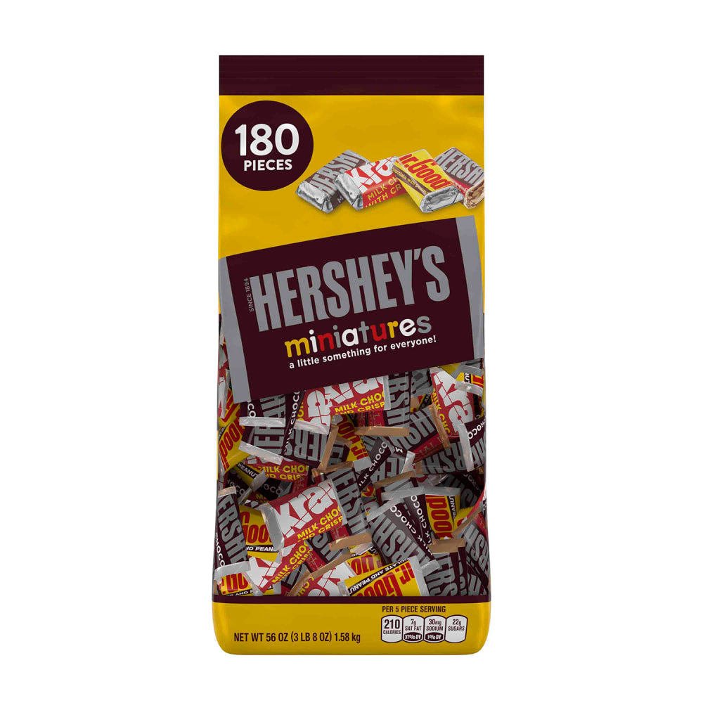 Hersheys Miniatures Assortment, 56 Oz Bag