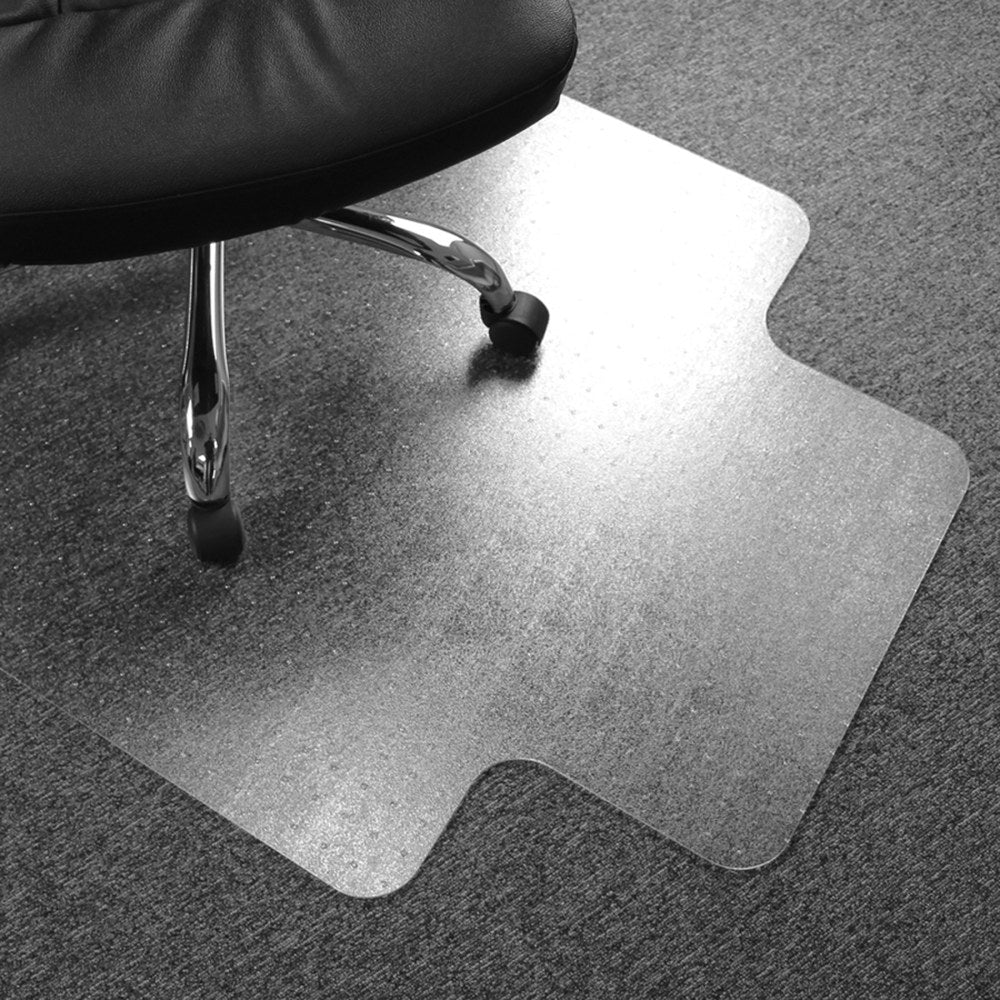 Floortex Advantagemat Vinyl-Lipped Chair Mat for Carpets up to 1/4in , 36in x 48in , Clear