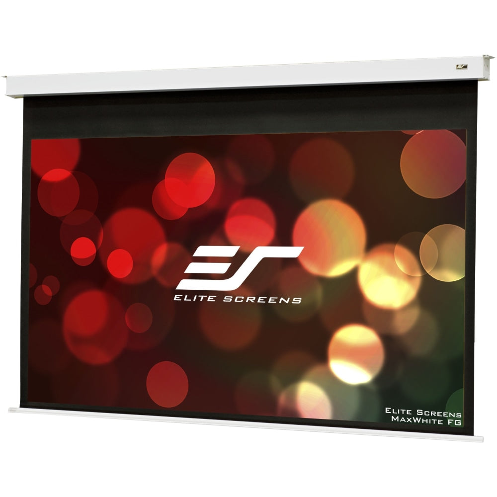 Elite Screens Evanesce B Series - 120-inch Diagonal 16:9, Recessed In-Ceiling Electric Projector Screen with Installation Kit, 8k/4K Ultra HD Ready MaxWhite FG a Matte White with Fiberglass Reinforcement Projection Screen Surface, EB120HW2-E8in