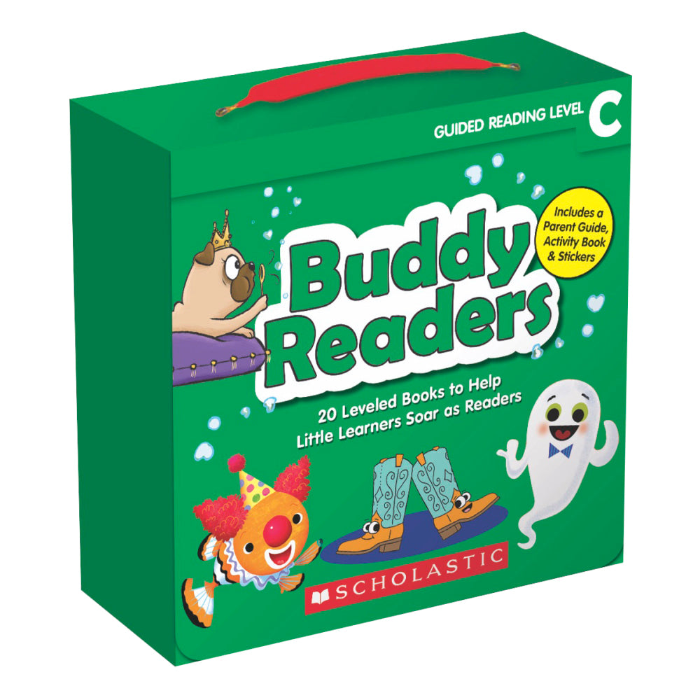 Scholastic Buddy Readers Books, Level C Reading, Pre-K To 2nd Grade, Set Of 20 Books