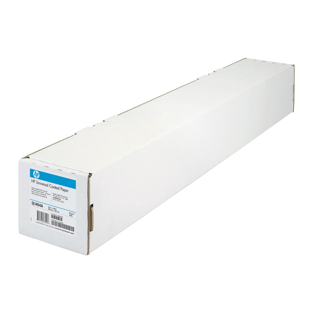 HP Q1404B Designjet Wide Format Roll, 24in x 150ft, 26 Lb