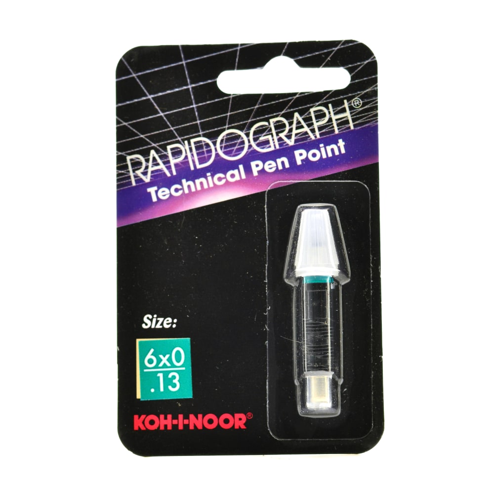 Koh-I-Noor Rapidograph No. 72D Replacement Point, 6x0, 0.13 mm