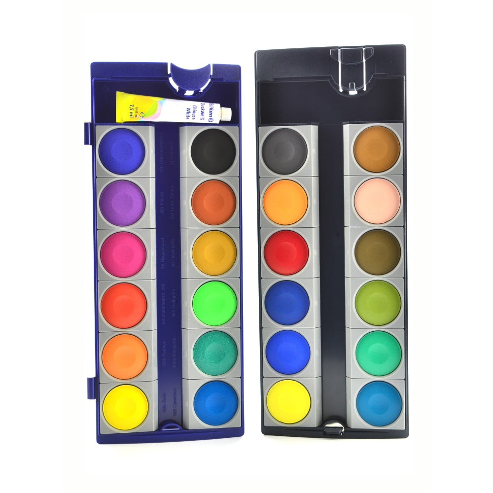 Pelikan Opaque Paint Box Set, 24 Pans