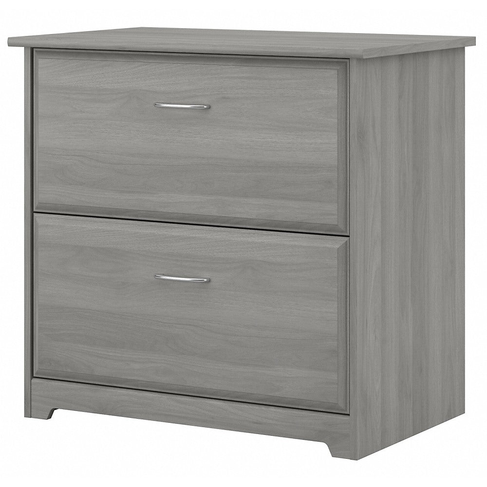 Bush Furniture Cabot 31-1/4inW x 19-4/7inD Lateral 2-Drawer File Cabinet, Modern Gray, Standard Delivery