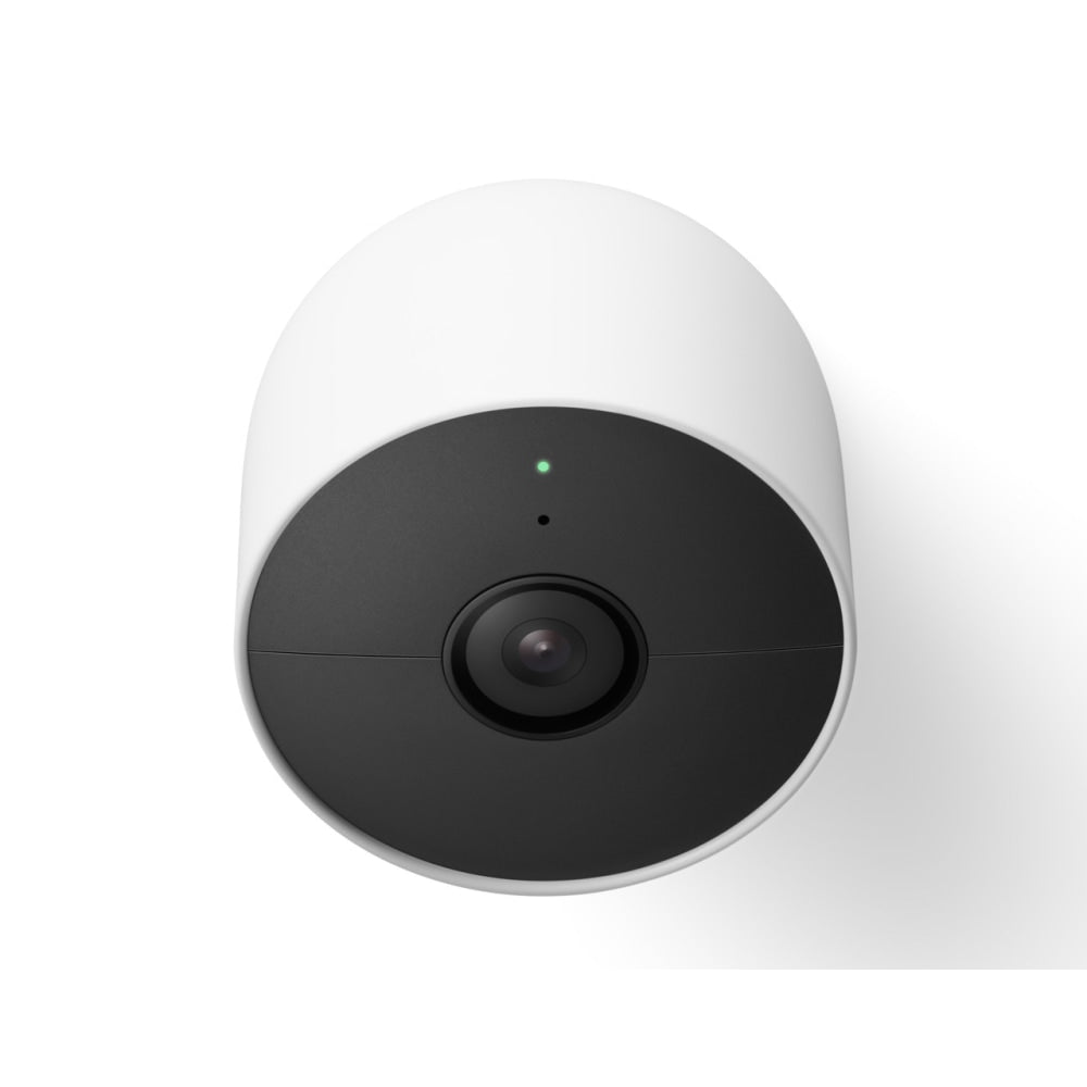 Google Nest 2 Megapixel Indoor/Outdoor HD Network Camera - Color - 20 ft Infrared Night Vision - H.264 - 1920 x 1080 - Wall Mount - Google Home Supported - IP54 - Weather Resistant, Dust Proof, Water Proof